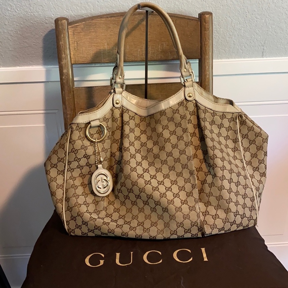 Large Gucci sukey tote